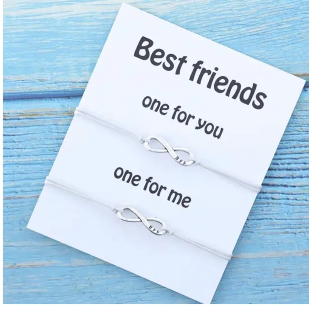 $2 MAKE A WISH CARD BRACELET. NEW. $2 When BUNDLED WITH 3 OR MORE ITEMS